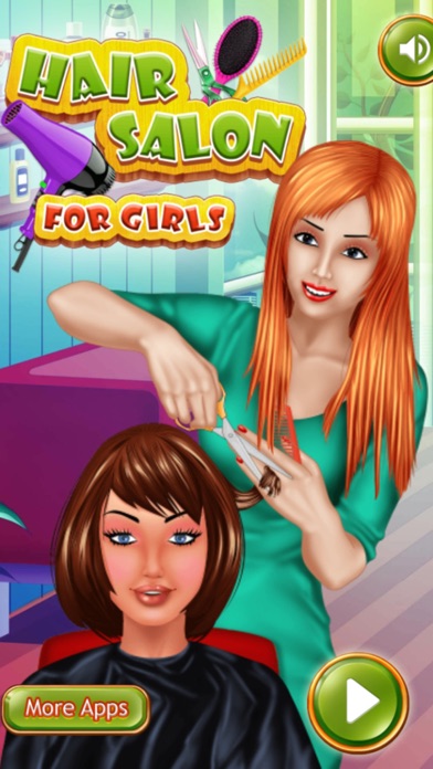 Screenshot #1 pour Salon de coiffure Coiffeur jeu pour filles !