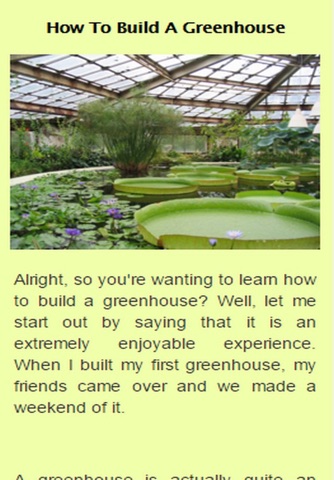 How To Build A Greenhouse screenshot 3