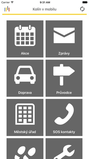 Kolín v mobilu