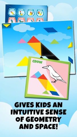 Kids Learning Puzzles: Birds, Tangram Playgroundのおすすめ画像2