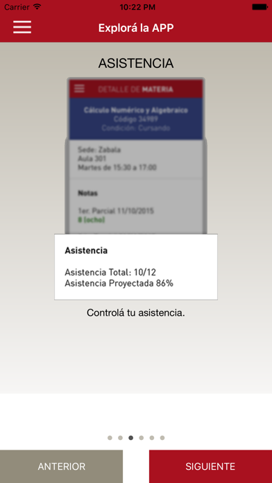 App screenshot