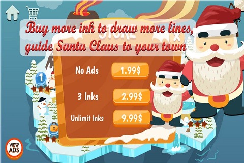 Snow Line Puzzle:サンタクロース クリスマス ゲーム 子供のための に ノエル イブのおすすめ画像5