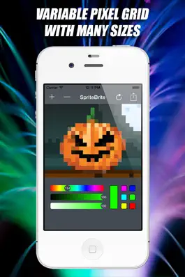 Game screenshot SpriteBrite - Create Fun, Free Pixel Art hack