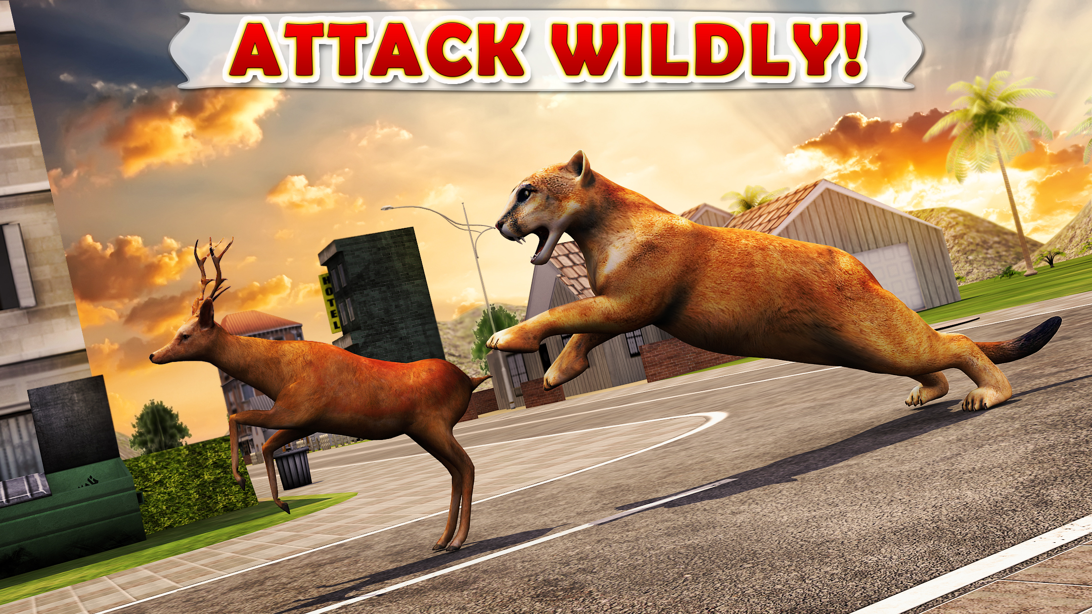 Mountain Lion Rampage: Wild Cougar Attack 3D