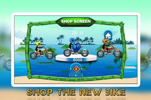 Beach Power The Motorbike Race screenshot 3