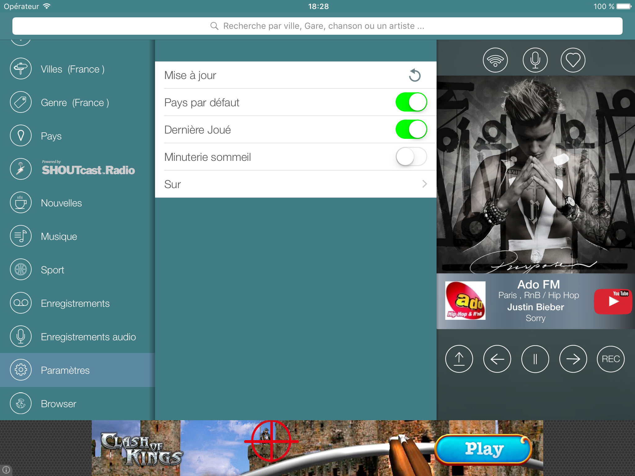iRadio FR Gratuites screenshot 10
