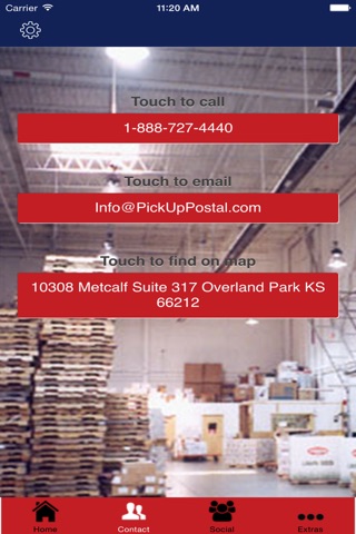 Pick Up Postal Shipping Portal screenshot 2