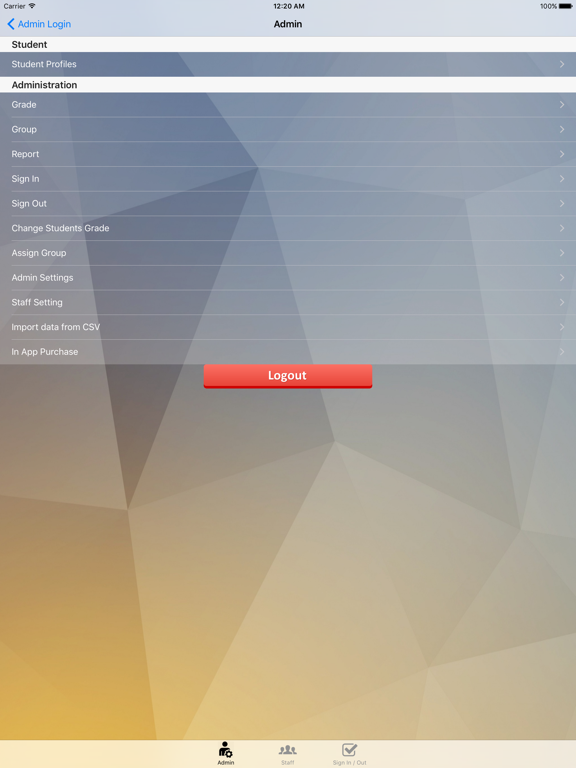 Screenshot #5 pour Sign In and Out for Preschool and Afterschool