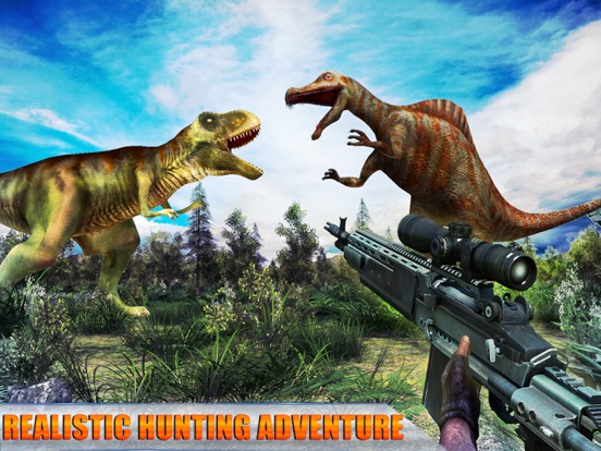 Jungle Dino Hunting 3D iPad screenshot