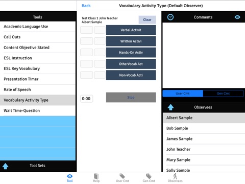 ClassGather ESL for iPad screenshot 4