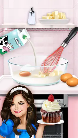 Game screenshot Cupcakes Maker - celebrity cooking! apk