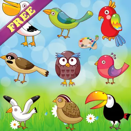 Coloring Book for Toddlers: Birds ! FREE Coloring Pages and Pictures Cheats