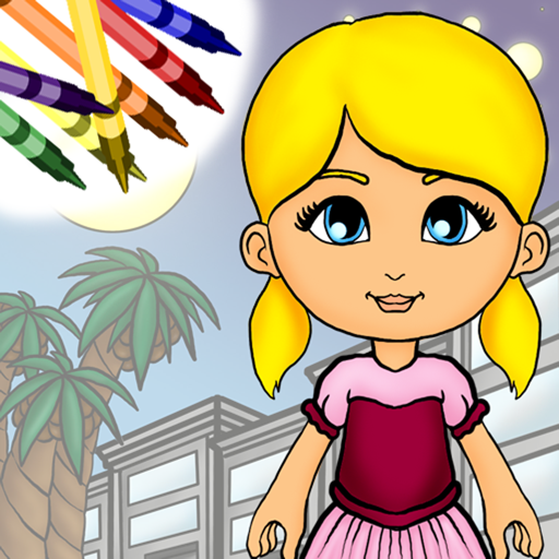 Paper Doll Coloring Book!