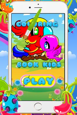 Game screenshot The Birds Coloring Books For Kids - Drawing Painting Games mod apk