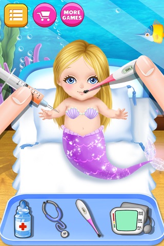Baby Care & Play - Mermaid World screenshot 3