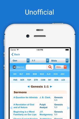 Unofficial reader for Biblehub screenshot 2