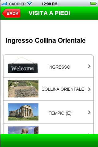 Selinunte APP screenshot 2