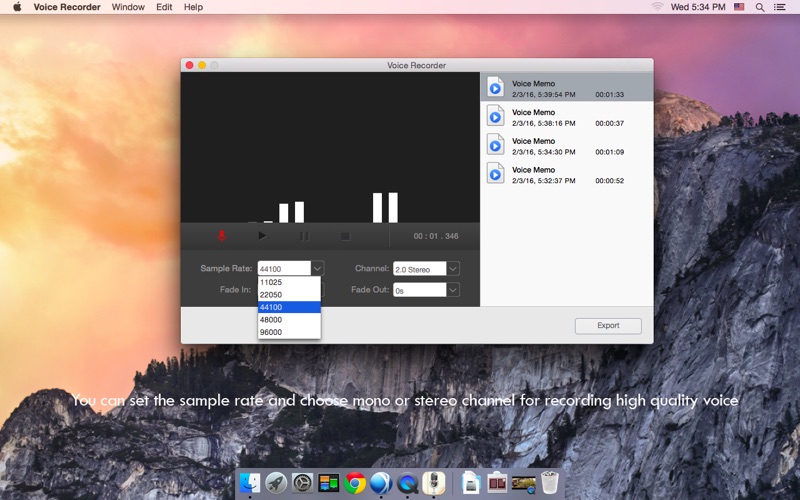 Screenshot #2 pour Voice Recorder