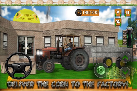 Corn Farming Tractor 2016 screenshot 4