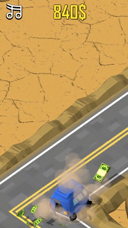 Money Bus Furious - The Fast Zigzag Highway Free Game screenshot-3