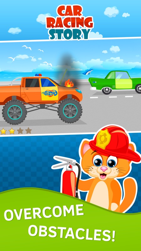 Car Racing for Toddlers and Kids under 6 Free with Animals screenshot 3