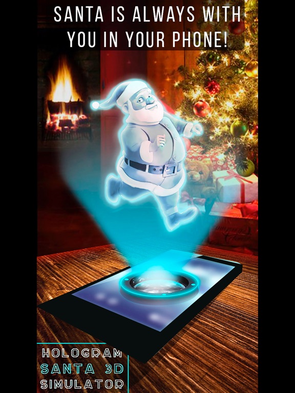 Screenshot #4 pour Hologram Santa 3D Simulator