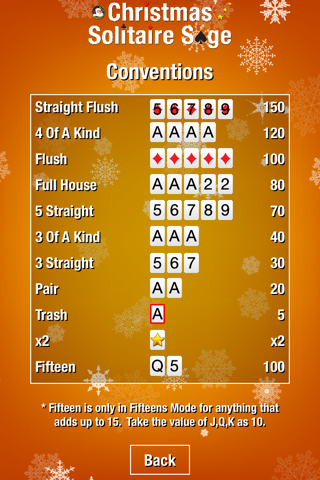 Christmas Solitaire Sage screenshot 4