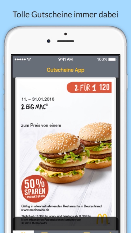 McDonald’s Bonn Gutscheine App