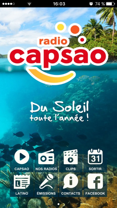 CAPSAO Radio Screenshot 1 - AppWisp.com