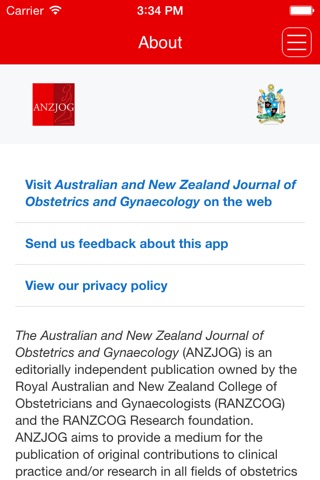 Aus & NZ Jnl of OBGYN screenshot 2