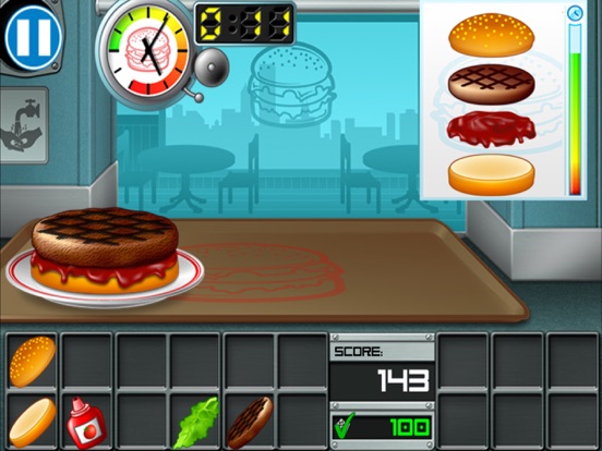 Burger iPad app afbeelding 1