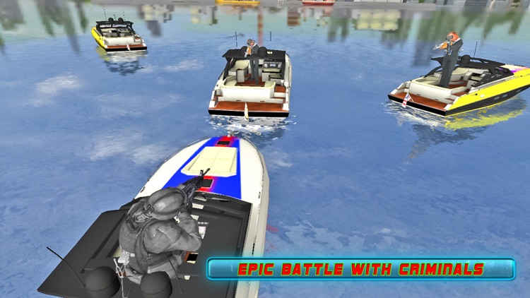 Boat Driving 3D: Crime Chase