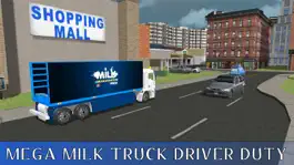 Game screenshot 3D Milk Transporter Truck – Extreme trucker driving & parking simulator game apk