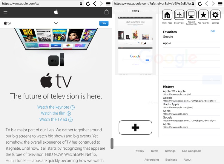 Split Browser Pro