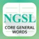 NGSL Builder Multilingual app icon - Education app for iPhone