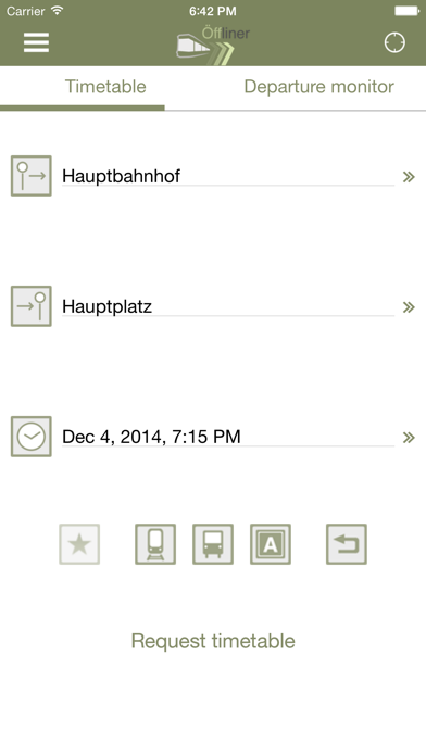 Öffliner - timetable information Linz Screenshot 1 - AppWisp.com Öffliner - timetable information Linz Screenshot 1 - AppWisp.com