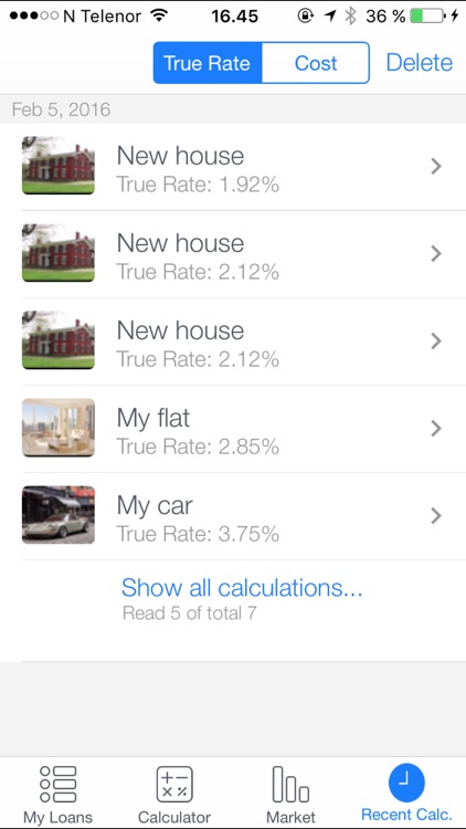 True iLoan - Calculator 1 screenshot-4