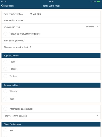 Carers Agency Partnership screenshot 2