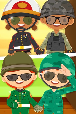 Little Soldier Dress Up Game screenshot 2