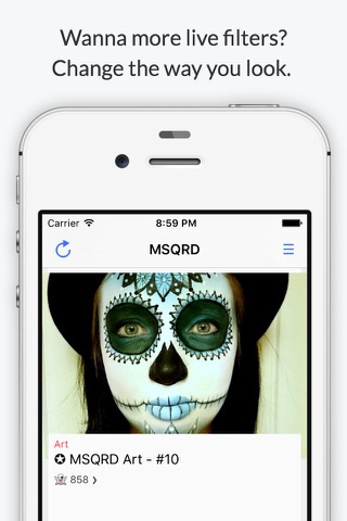 Masks - MSQRD Edition screenshot 2