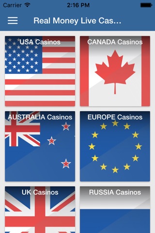 Real Money Live Casino - Online Gambling, Slots, Bingo, BlackJack and Casino Games screenshot 2