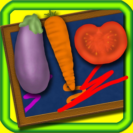 Vegetables Preschool Learning Experience Drawing Game