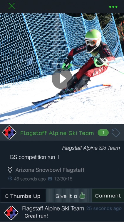 Flagstaff Alpine Ski Team FAST SnowZoom