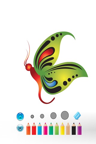 Coloring book for adults : Live Butterflies Paint My Wings Color Therapy screenshot 3