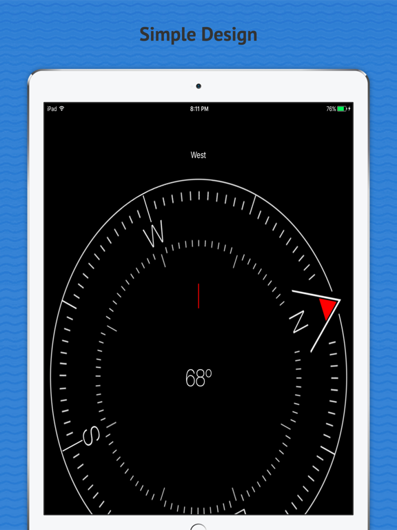 Compass Free-Simple iPad screenshot