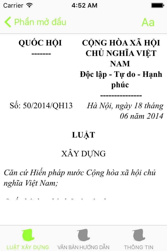 Luật Xây Dựng Năm 2014 screenshot 2