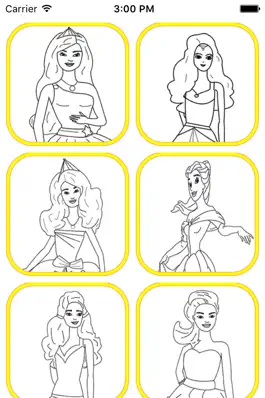 Game screenshot Coloring Book Game - Cute Princess mod apk