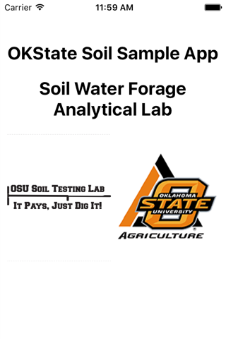 OKState Soil Sample Barcode Scanner screenshot 2