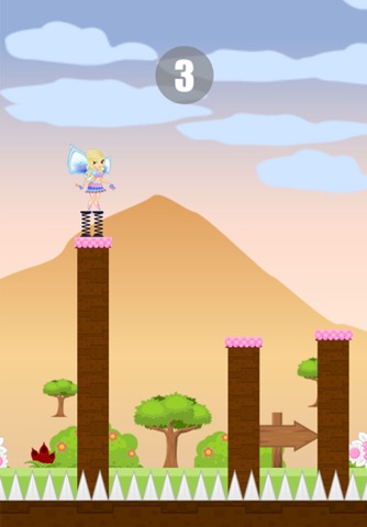 Fairy Princess Jump : Adventure Game Free screenshot 2