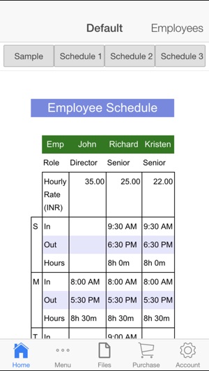 Employee Schedule(圖1)-速報App